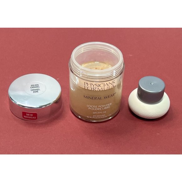 Physician Formula - Mineral Wear - Loose Powder SPF 16 - Golden Caramel - Picture 5 of 8
